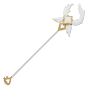 三木君 英雄LOL索拉卡cos道具服星之守护者武器法杖联盟定制