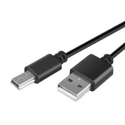 带屏蔽磁环迷你梯形usb数据线