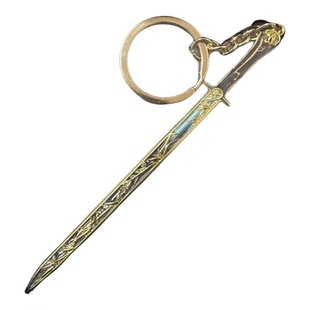 鸣潮仇远周边武器模型挂件摆件柴裁竹金属不掉色二次元徽章礼物