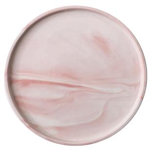 浴室洗漱台置物盘化妆品收纳盘卫生间厕所洗手台桌面大理石托盘