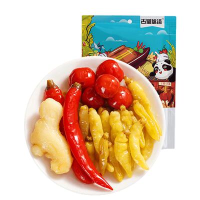 四川泡菜泡姜泡椒辣椒二荆条子姜