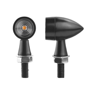 摩托车铝合金复古迷你led转弯灯灯哈雷883tr300闪350cbf190转向灯