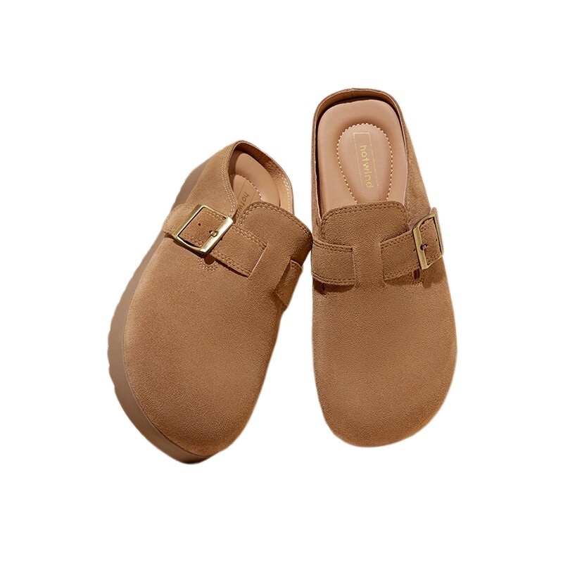 热风女鞋24秋勃肯鞋新品5折起