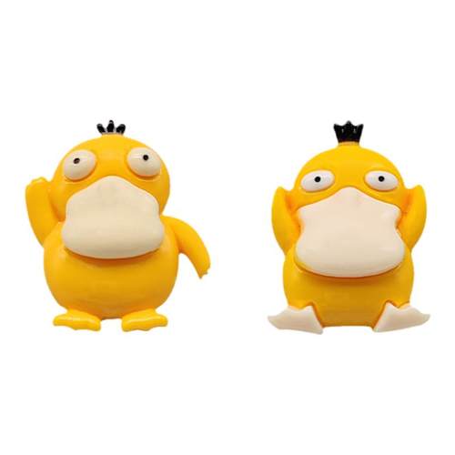 Mkop洞洞鞋配饰diy鞋扣配件可爱小黄鸭鞋花装饰扣适配Cross/Crocs