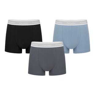 【新品】全棉时代男士内裤纯棉抗菌网眼速干平角四角内裤透气干爽