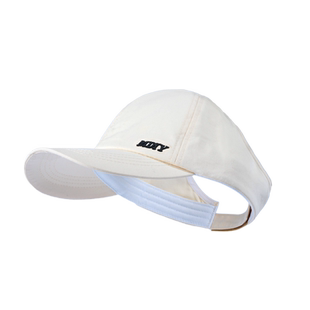 帽子女款夏季鸭舌棒球帽显脸小半空顶可扎马尾春秋遮阳防晒太阳帽