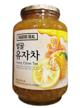韩国进口蜂蜜柚子茶即冲餐饮装