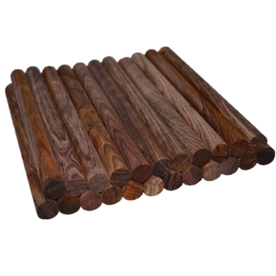 圆棍红木条diy棒料雕刻微凹黄檀