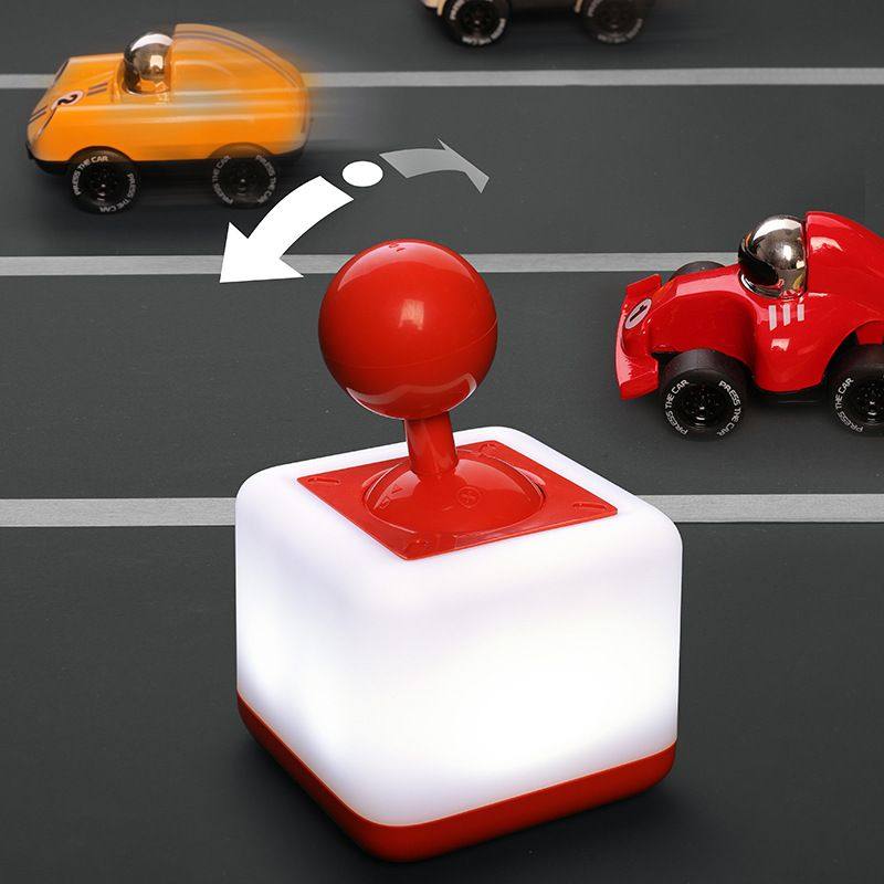 usb拨动摇杆开关led小夜灯家居创意礼品感睡眠解压科技卧室灯充电