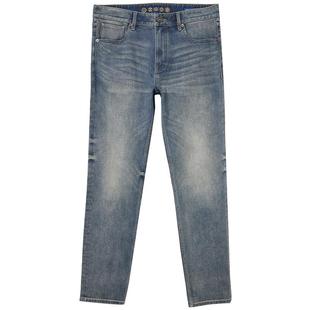 【衣启赢运】903杰克琼斯男装新款复古直筒牛仔裤男士长裤子秋季