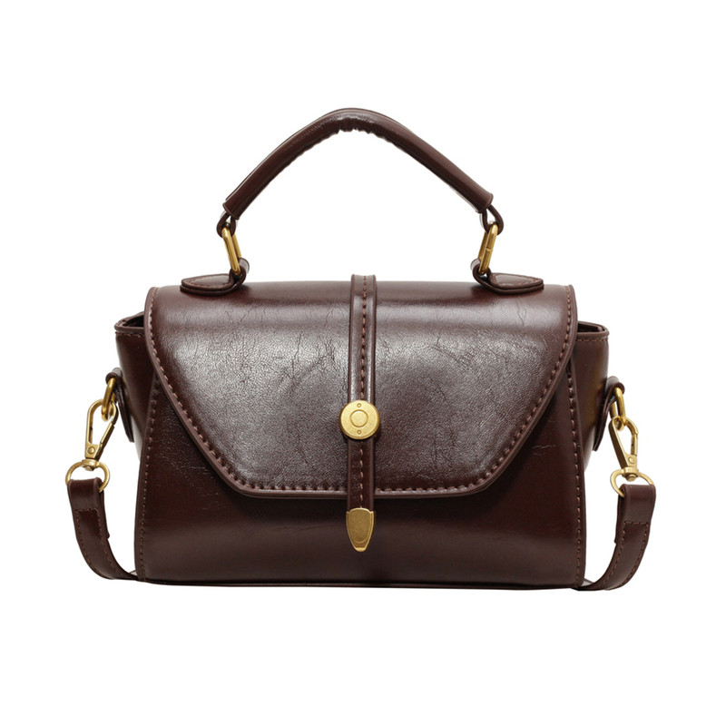 咖色超火马鞍包女式2025新款