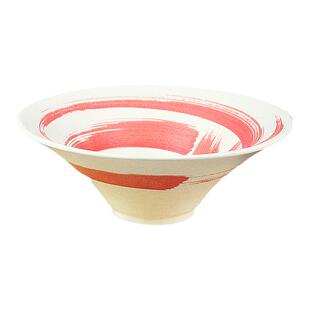 日式料理陶瓷圆形斗笠喇叭拉面碗大碗汤碗高脚乌冬面碗沙拉碗餐具
