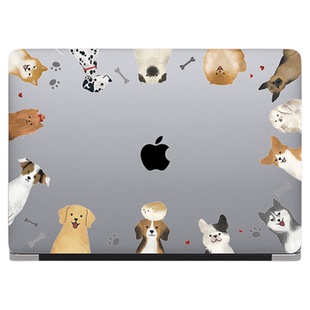 微笑狗狗13.6寸macpro/M1 13寸电脑壳air13保护壳M2Mac14/15/16寸