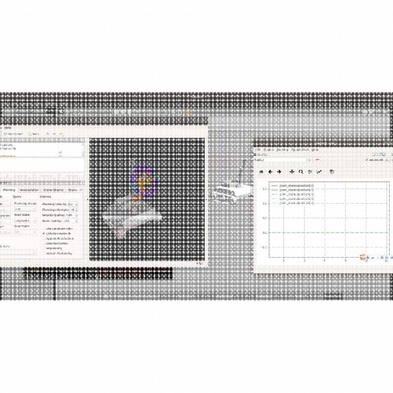 ROS机械臂小车建模URDF编写MOVEIT联合Gazebo彷真机器人路径规画