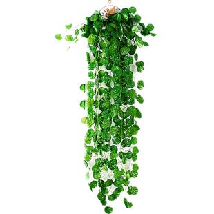 仿真藤条 壁挂花藤 室内绿植海棠叶藤蔓藤条装饰植物墙假花吊兰