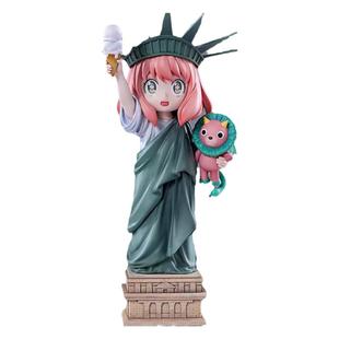 间谍过家家GK自由女神阿尼亚手办阿妮娅礼物动漫创意机箱桌面摆件