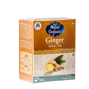 尼泊尔高山有机生姜绿茶茶包复合风味茶唤醒身体滋养身心祛湿驱寒