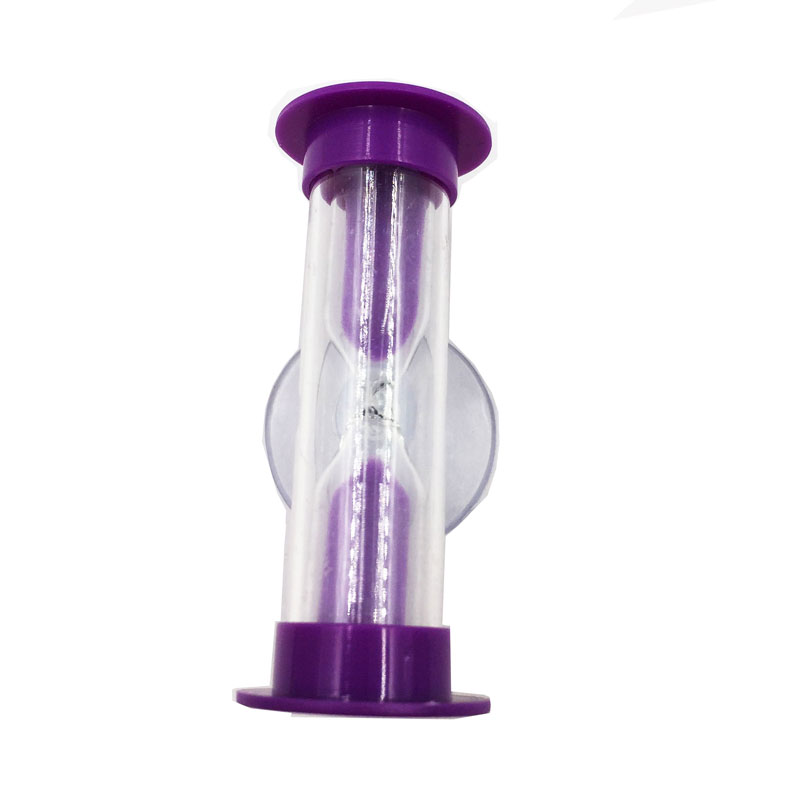 7色吸盘旋转沙漏2 3 5分钟儿童刷牙计时器小巧可爱装饰品礼物包邮