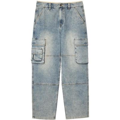 杰克琼斯百搭舒适基础牛仔裤