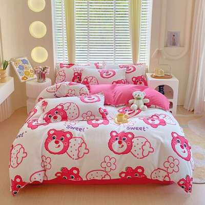 纯棉被套全棉加厚春秋双人200x230单人150x200单件180x200m夏被罩