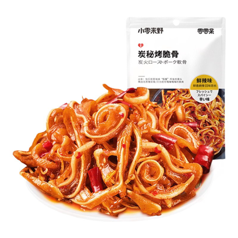 零零亲下酒菜熟食小吃香辣猪脆骨
