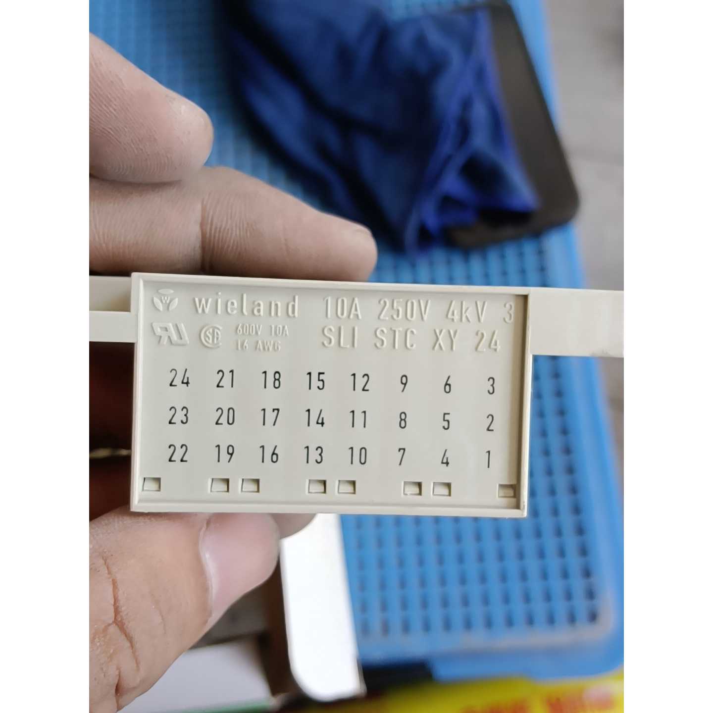询价-wieland 端子空盒 不是很懂。看好的联系 价格