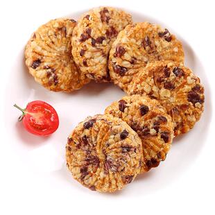粗粮饼干全麦五谷杂粮0无添加蔗糖红豆薏米代餐饱腹早餐零食压缩