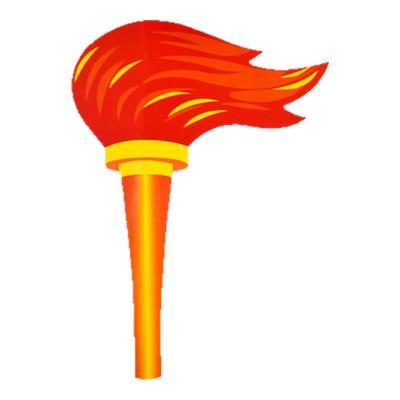 运动会开幕式入场方阵道具火炬