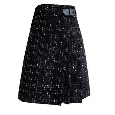 遮肚百褶裙半身裙设计感小香风