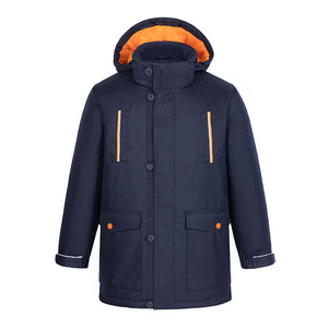 伊顿纪德藏青橘红色17f013校服