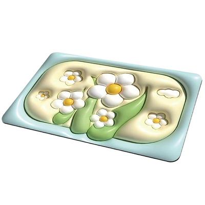 3d立体视觉地垫卫生间防滑垫洗澡间地垫膨胀感卡通浴室吸水地垫