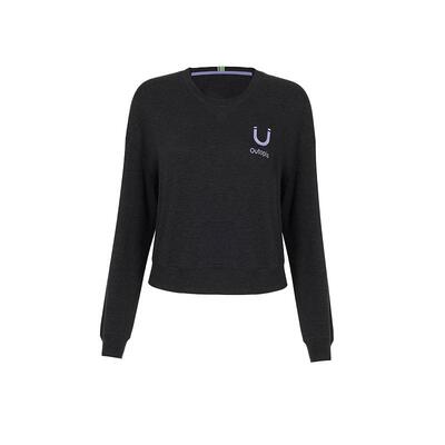 Icon可机洗羊毛匹马棉高腰卫衣