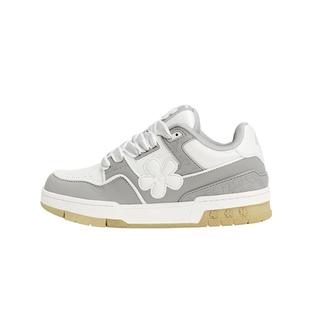 We flower小花鞋国潮2024秋冬新款薄荷曼波板鞋运动休闲鞋