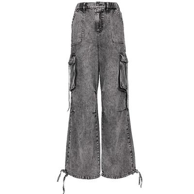 VeroModa磨白工艺牛仔裤