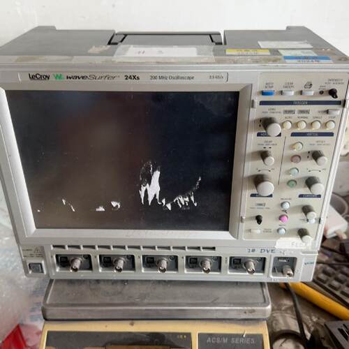 溢价-LeCroy/力科24Xs示波器 有三台 都是正常开机有显示