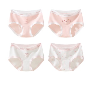 女童内裤初中生儿童纯棉全棉a类三角青少年发育期女孩中大童12岁