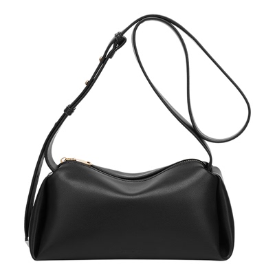 星期六黑色波士顿包包斜挎款女包