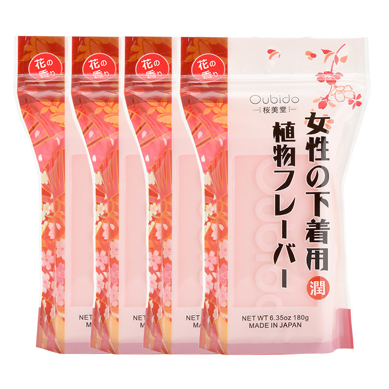 日本樱美堂女士内衣皂180g*4