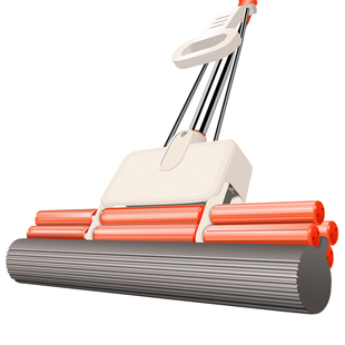 海绵吸水拖把大宽大号家用海棉头一拖加大加长胶棉特大加宽50cm60