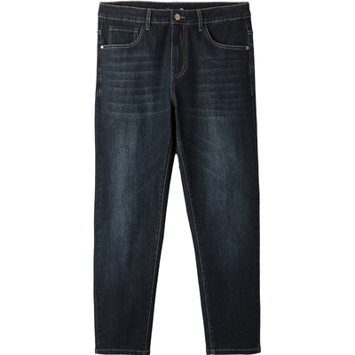 海澜之家中腰五袋款水洗牛仔裤