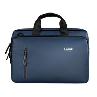 LEXON轻便多功能手提电脑包男款斜挎包通勤大容量单肩包2025新款