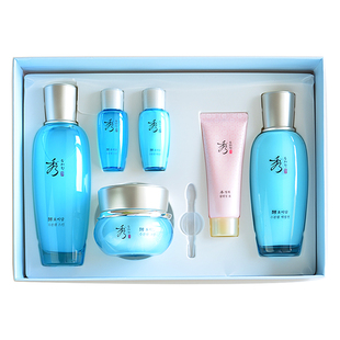 秀雅韩酵水分泉水乳液面霜套盒 补水保湿滋润护肤品修复舒缓保湿