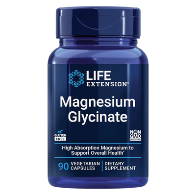 LifeExtension甘氨酸镁90粒胶囊