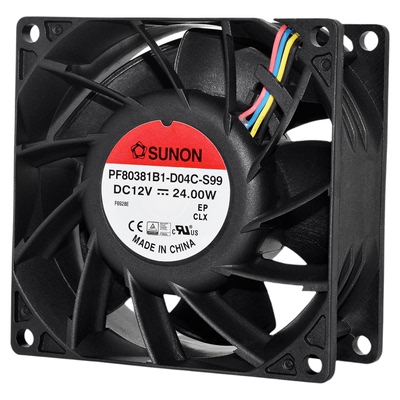 建准12V暴力8038机箱电源风扇8CM