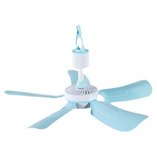 美朵嘉蚊帐专用床上小风扇挂杆套餐卧室吊扇小型微风学生宿舍