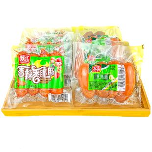 双汇香脆肠热狗肠脆皮烤香肠脆脆肠香辣味火腿肠160g整箱即食肉肠