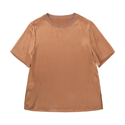 HONRN/红人桑蚕丝真丝t恤上衣