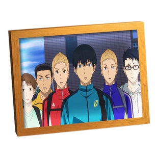 强风吹拂周边灯光画藏原走手办镜子摆件礼物小夜灯相框吧唧装饰画