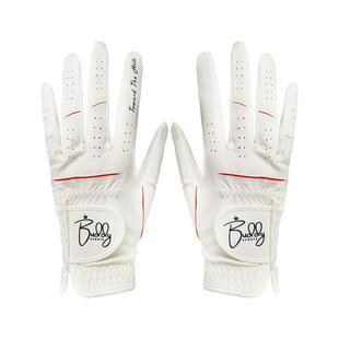 高尔夫手套可触屏高尔夫手套女透气防滑耐磨纳米超纤高尔夫球手套