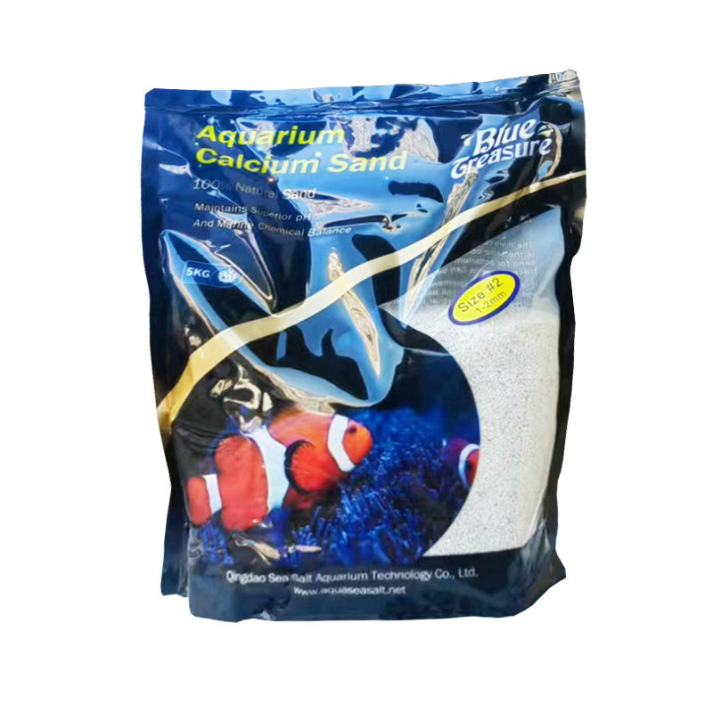 蓝色珍品海沙珊瑚沙底砂鱼缸沙